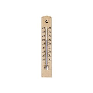 TFA Zimmer-Thermometer Buche natur 20cm