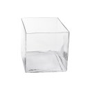 SANDRA RICH Vase Cube Glas 12x12cm klar