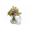 SANDRA RICH Vase Posy Glas 20cm Ø17,5cm klar