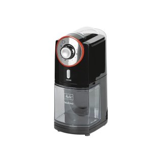 MELITTA Kaffeemühle Stahl Scheibenmahlwerk 100Watt schwarz