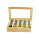 KESPER Tee-Box 36x20x9cm mit Sichtfenster