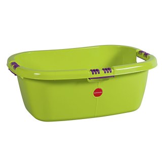 LOCKWEILER Wäschewanne Ergo mit Softgriff 28 l 65x45x25cm limone