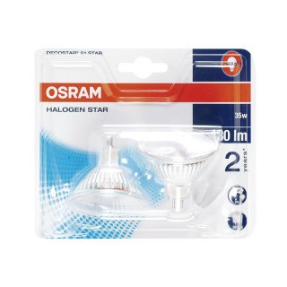 OSRAM Halogen Reflektorlampe GU5,3 430lm dimmbar 35 Watt Blister