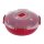 SISTEMA Mikrowellen-Teller 1,3 l 23,3x21x8cm rot