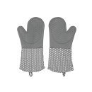 WENKO Topfhandschuh Silikon grau 1Paar