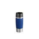 EMSA Isolierbecher Travel Mug 0,36 l Manschette blau