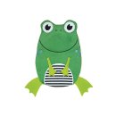 HUGO FROSCH Wärmflasche Frosch Velourbezug 0,8 l...