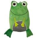 HUGO FROSCH Wärmflasche Frosch Velourbezug 0,8 l...