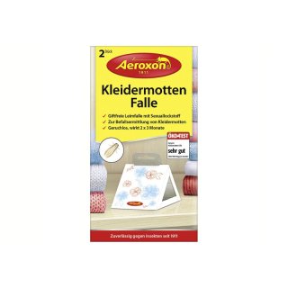AEROXON Kleidermotten-Fallen 2 Stück