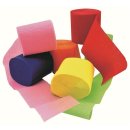 STYLEX Krepp-Papier 10m farbig sortiert 6 Rollen