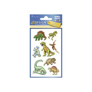 AVERY ZWECKFORM Sticker 53145 Dinos Papier 3 Bogen