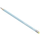 STABILO Bleistift pencil 160 HB mit Radierer blau