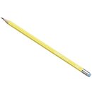 STABILO Bleistift pencil 160 HB mit Radierer gelb