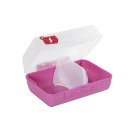 EMSA Brotdose Variablo Princess mit Trennwand 16x11x7cm