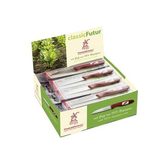 WINDMÜHLEN Gemüsemesser classicFutur rot rf Biopolymer