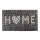 MD-ENTREE Gummiflockmatte Ecomat MP home 46x76cm stone grey