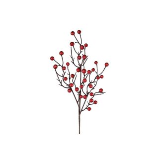 Beerenzweig kleine Beeren 54cm rot