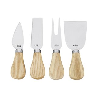 CILIO Käsemesser-Set Formaggio 4teilig