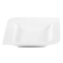 Suppenteller "Fantastic" Porzellan 22x 22 cm creme