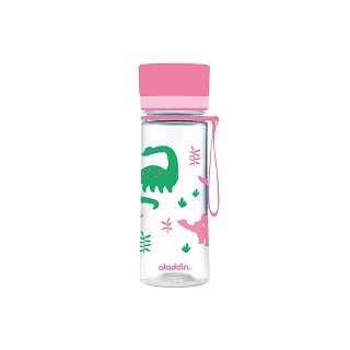 ALADDIN Wasserflasche Aveo mit Grafik 0,35l rosa