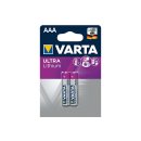 VARTA Batterie Ultra Lithium 2er AAA