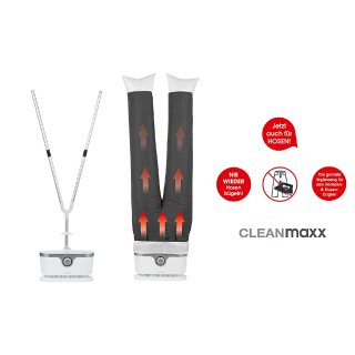 CLEANMAXX Bügler Aufsatz für Hosen silber/weiß