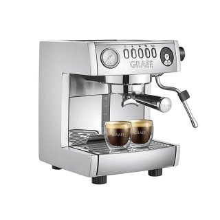 GRAEF ES850 Espressomaschine Siebträger 1470 W Edelstahl/Alu
