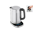 CLOER 4459 Wasserkocher 1,7l 2200 W Edelstahl matt