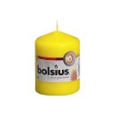 BOLSIUS Stumpenkerze 8x5,8cm gelb