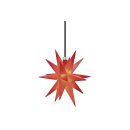Kunststoffstern außen Ø12cm rot