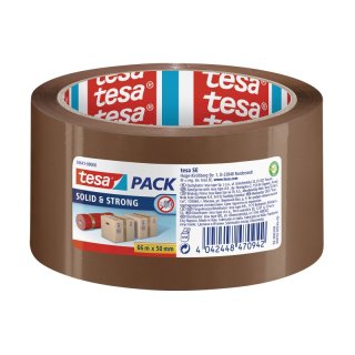 TESA Packband Solid&Strong 66mx50mm braun