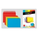 ELCO Kuverts/Karten-Set Color C6/A6  10er blau