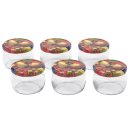 EMSY Schraubdeckelglas bauchig 258ml mit 82mm TO-Deckel...