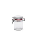 EMSY Drahtbügelglas Terrine 400 ml mit Ring 53x77mm