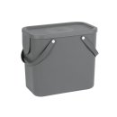 ROTHO Abfallbehälter Albula 25l 40x23,5x34cm anthrazit