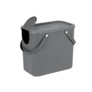 ROTHO Abfallbehälter Albula 25l 40x23,5x34cm anthrazit