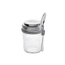 KILNER Frühstücksglas mit Löffel und Rezeptbuch
