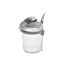 KILNER Frühstücksglas mit Löffel und Rezeptbuch