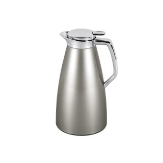 EMSA Isolierkanne Plaza Quick Tip 1l silber