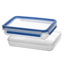 EMSA Aufschnittbox Clip & Close 2x0,6l 2teilig