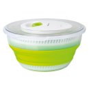 EMSA Falt-Salatschleuder Basic 4l transparent/grün