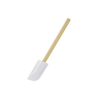 METALTEX Teigschaber mit Holzgriff 27cm