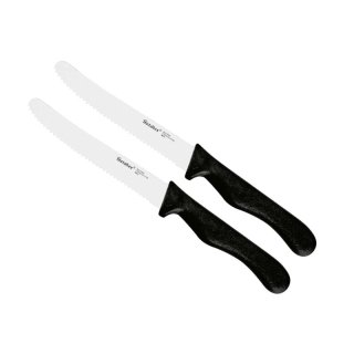 METALTEX Basic Brotzeitmesser Inox 21,5cm 2er