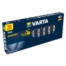 VARTA Batterie Micro Energy AAA 4106 10Stück