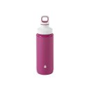 EMSA Trinkflasche Drink2Go Lightsteel SV 0,6l pink-white