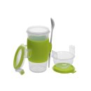 EMSA Yoghurt Mug Clip & Go 0,45l mit Löffel