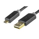 MAG USB - micro Kabel 1m schwarz