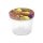 EMSY Schraubdeckelglas mit 82mm TO-Deckel Obstdekor 230 ml 6er Pack
