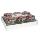 DOSEN-ZENTRALE Schraubdeckelglas Sturz 330ml mit 82mm...