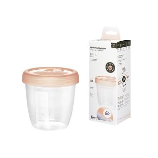 NIP Muttermilchbehälter First Moments mit Verschlussdeckel 150 ml